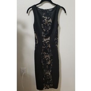Bebe Lace Midi dress